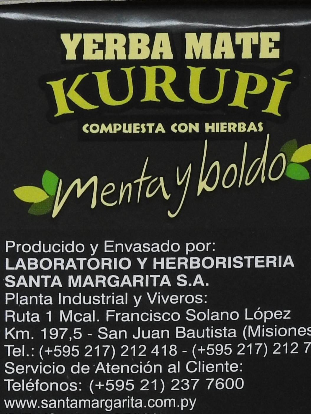 Kurupi Menta y Boldo - Afbeelding 2
