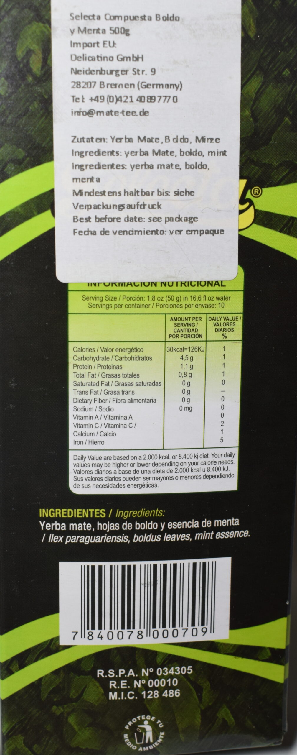Selecta Boldo y Menta - Afbeelding 4