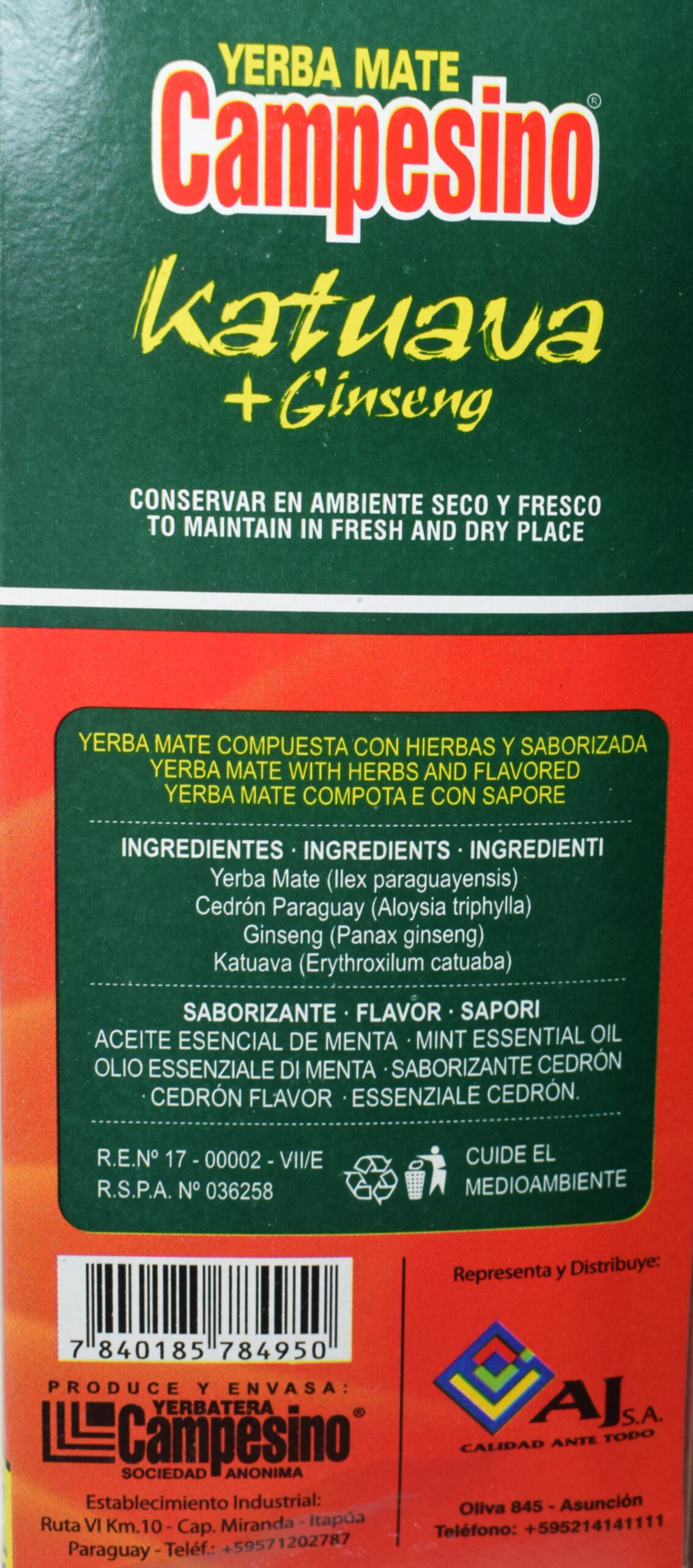 Campesino Katuava & Ginseng
