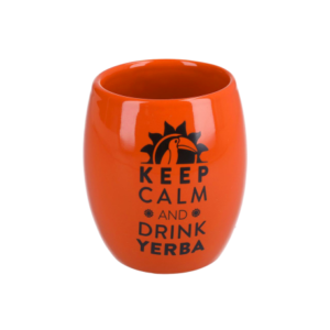 Mate Cerámico Orange Keep Calm