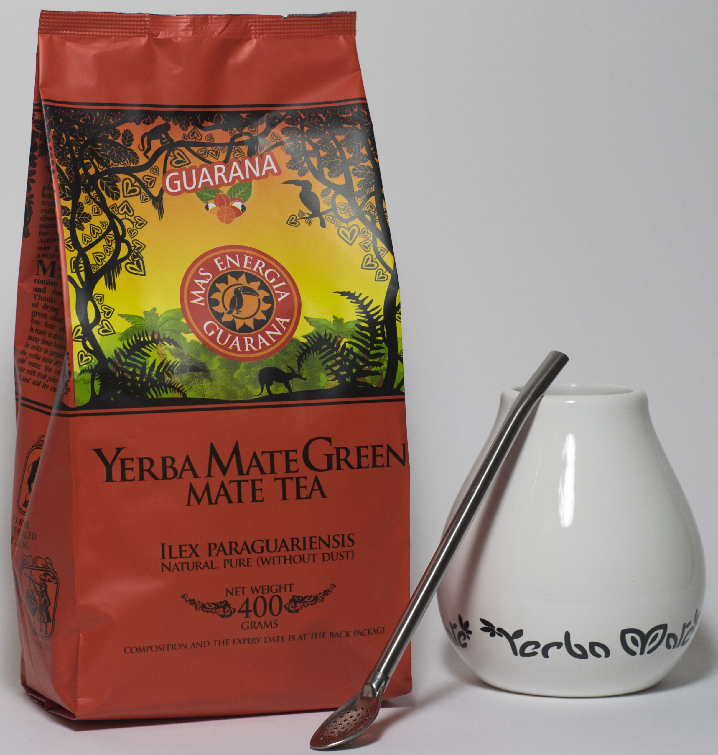 Yerba Mate green gift set wit