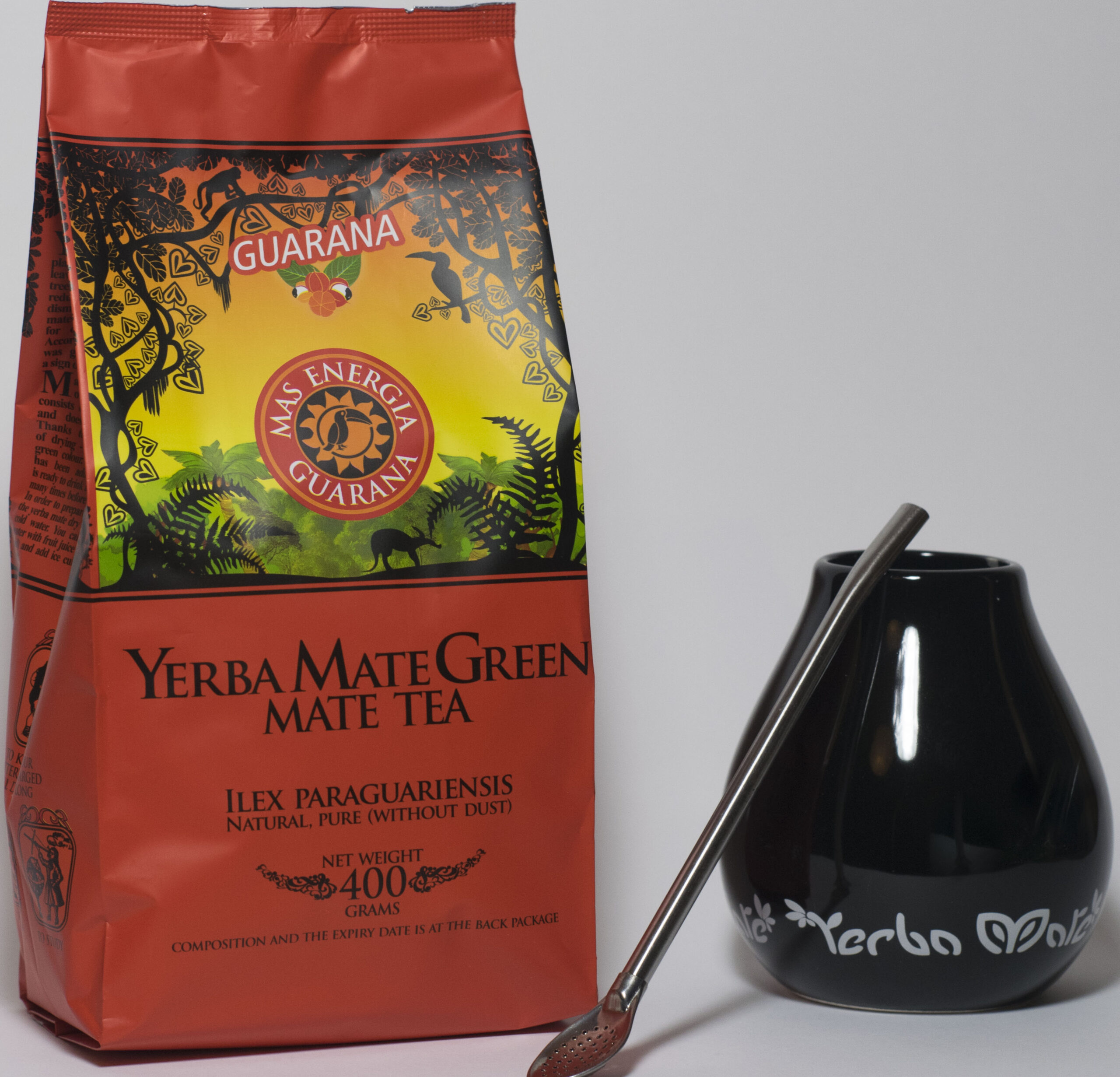 Yerba Mate green gift set zwart