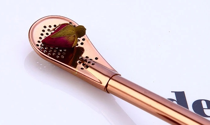 Bombilla Rose Gold